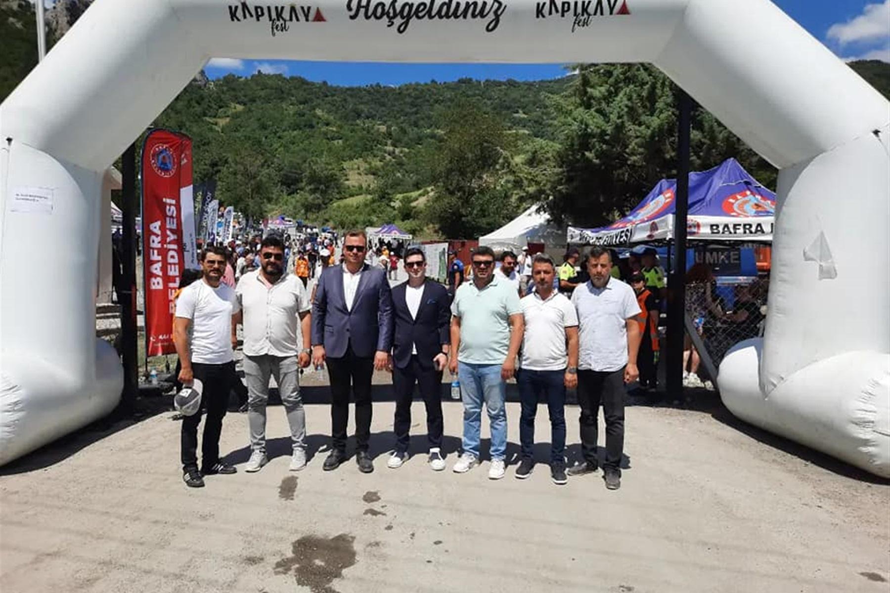 Bafra GİAD Kapıkaya Fest Doğa ve Kültür Festivalinde