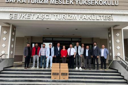 Bafra GİAD’dan Turizm Fakültesine Destek